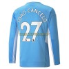 Original Fußballtrikot Manchester City Joao Cancelo 27 Heimtrikot 2021-22 Langarm Für Herren